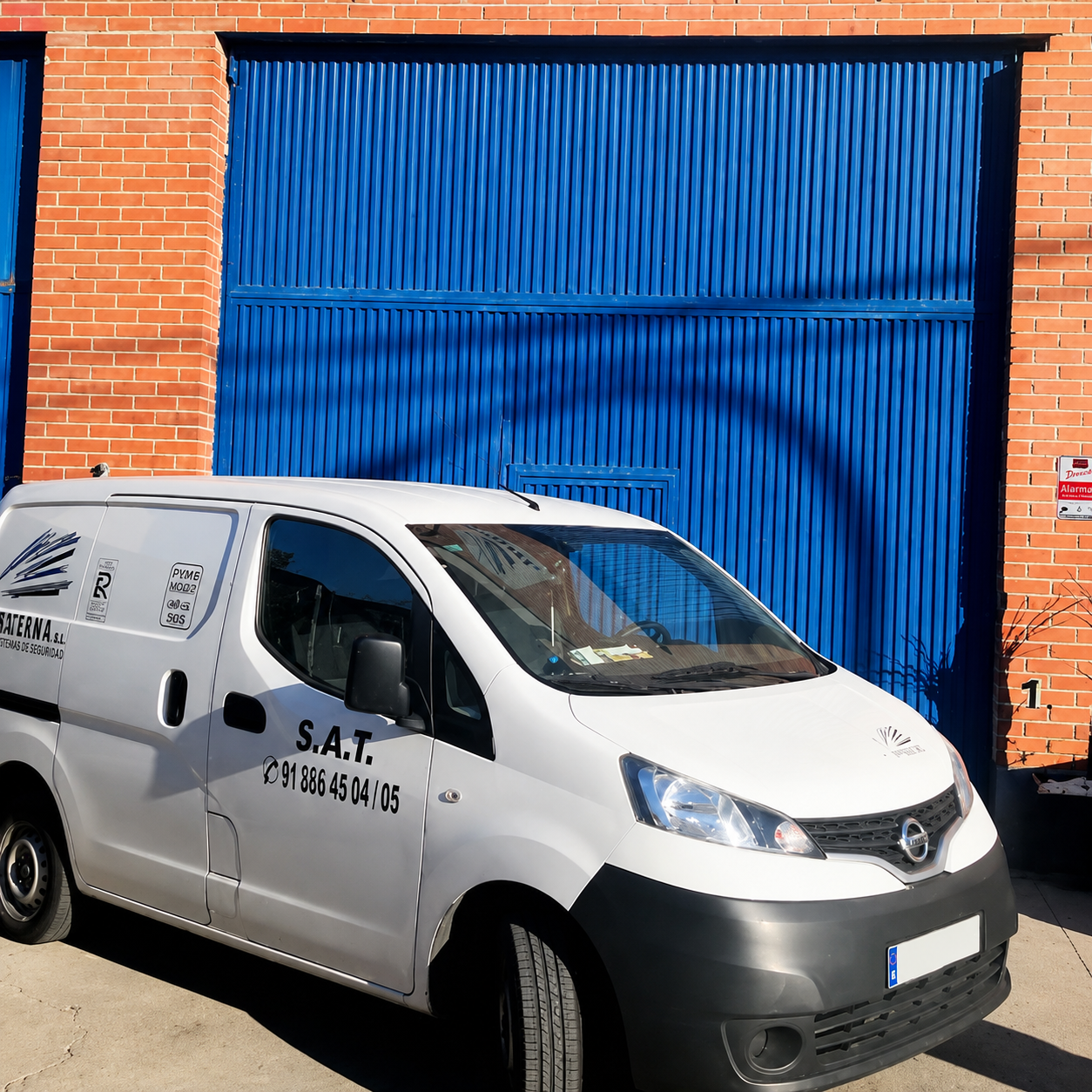 Furgoneta de Inteklima - Aire acondicionado en Madrid